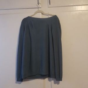 Lulus teal low back sweater